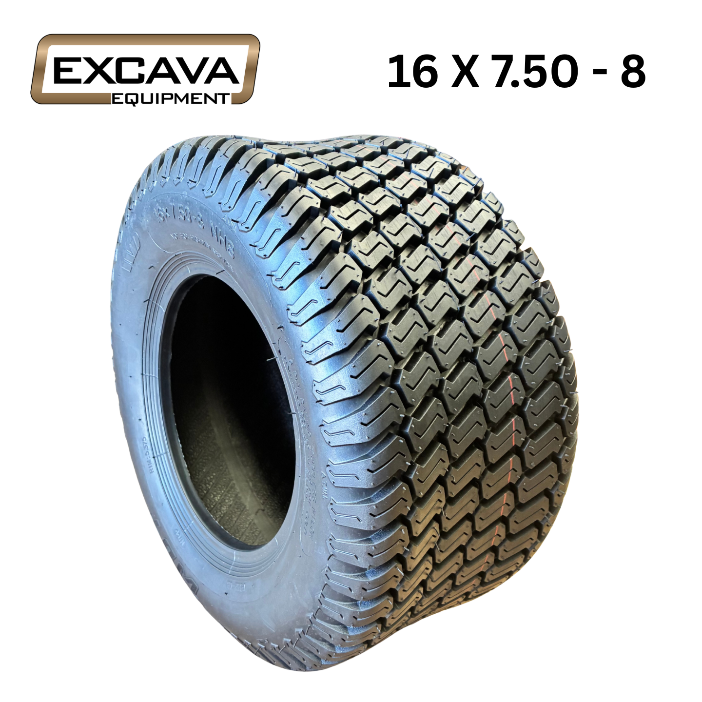 16 X 7.50 - 8 Tyre to fit a ride on mower or zero turn for cutting grass and mowing lawns