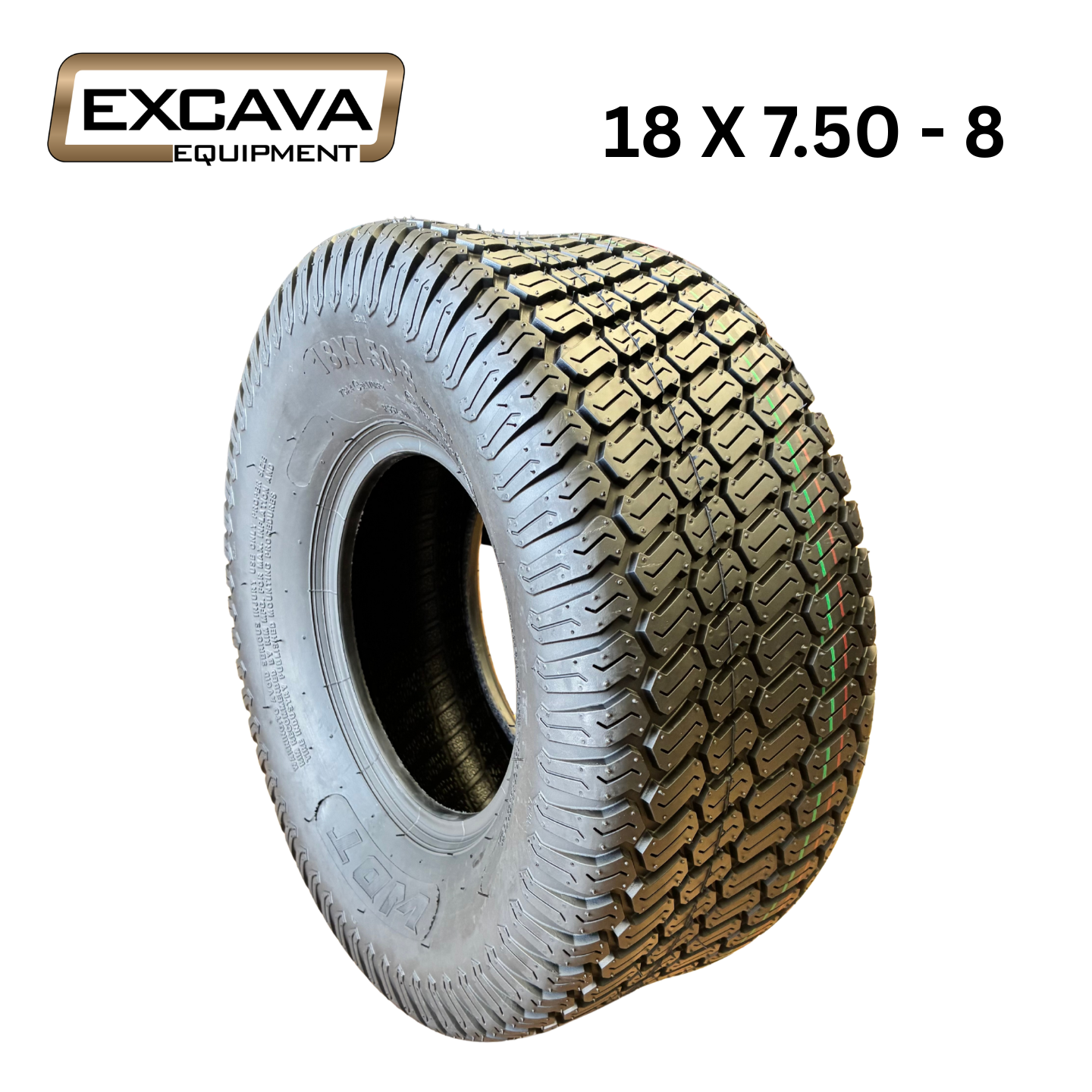 18 X 7.50 - 8 Ride on mower tyres, popular new tyres