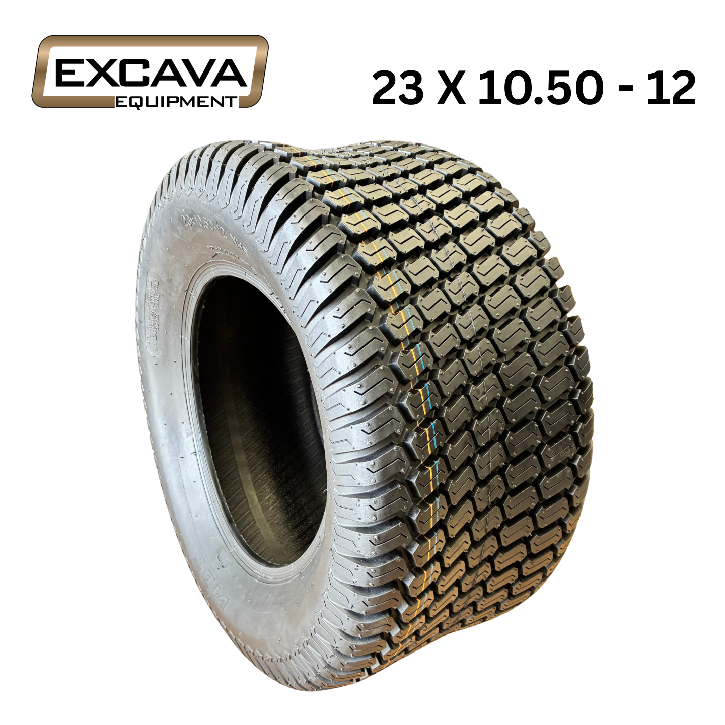 Replacement tyres for ride on mowers and zero turn mowers, designed to work on grass and turf